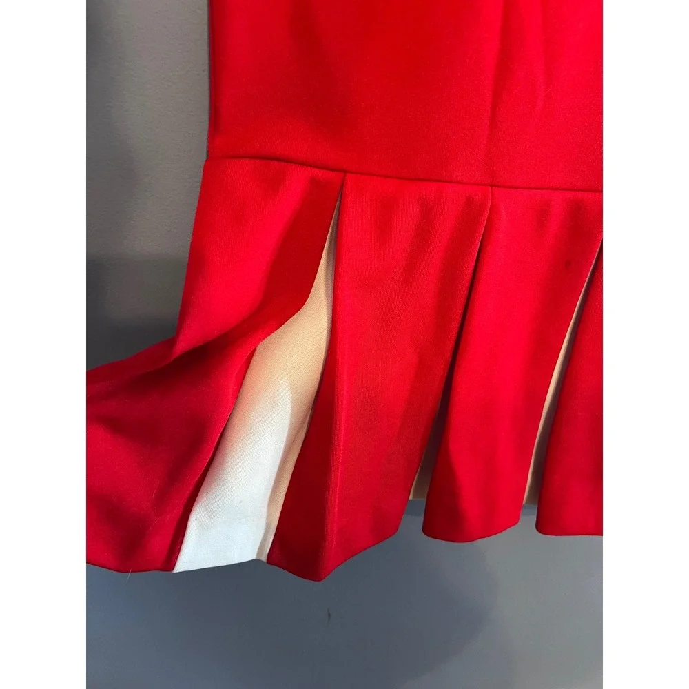 Vintage Little King Youth Indiana Hoosiers Cheerleader Dress Medium 12 Red/White